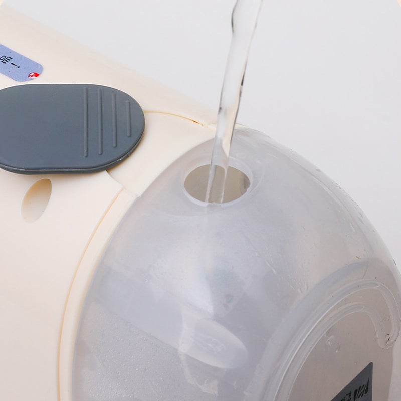 High-Pressure Handheld Steam Cleaner with Flexible Hose & Brush Attachment