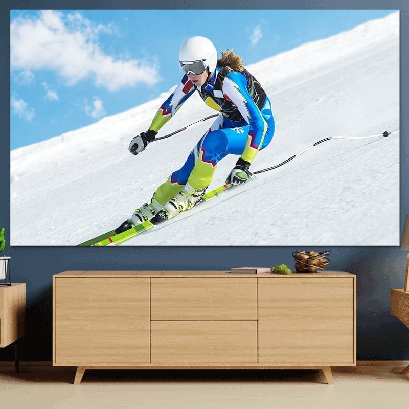 High-Gain Anti-Light Foldable Projector Screen