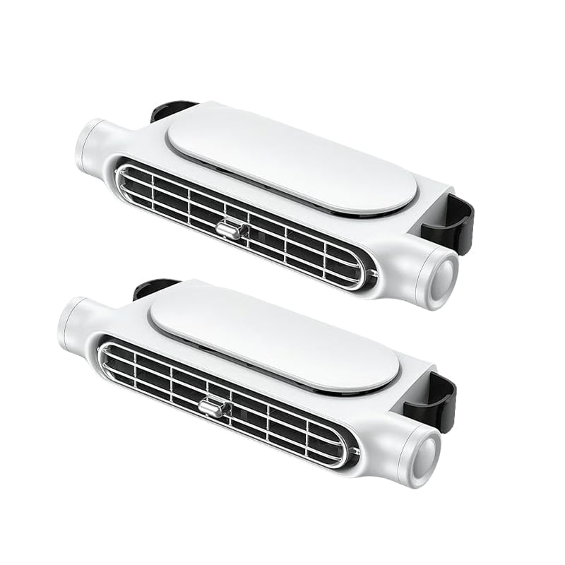 Adjustable Car Seat Cooling Fan with Multi-Directional Airflow