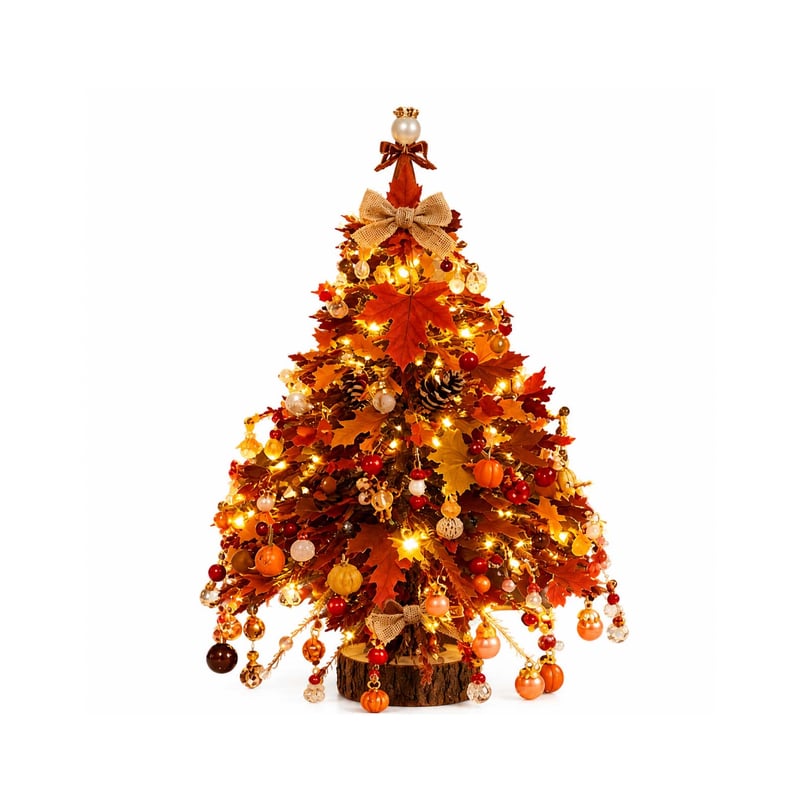 DIY Beaded Christmas Tree Craft Kit with Festive Decorations