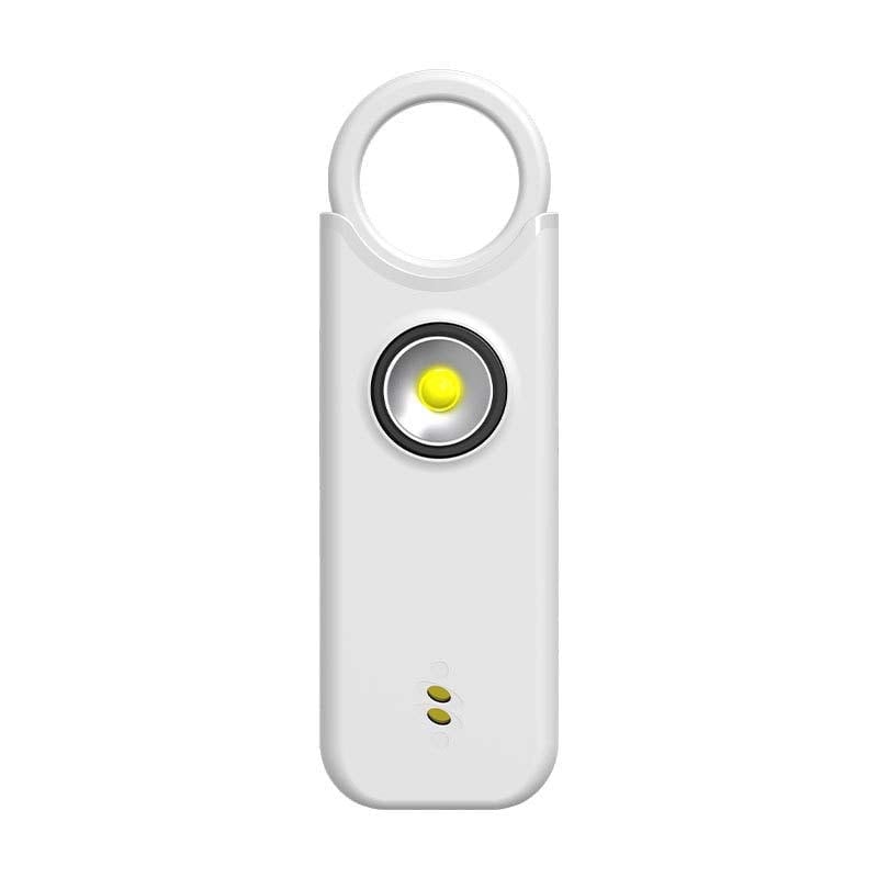 Rechargeable 135dB Personal Safety Alarm with LED Light