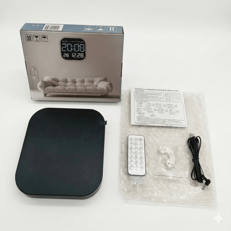 Multifunctional LED Digital Clock with Temperature & Remote Control
