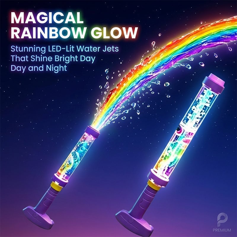 LED Rainbow Water Blaster with Colourful Light Effects