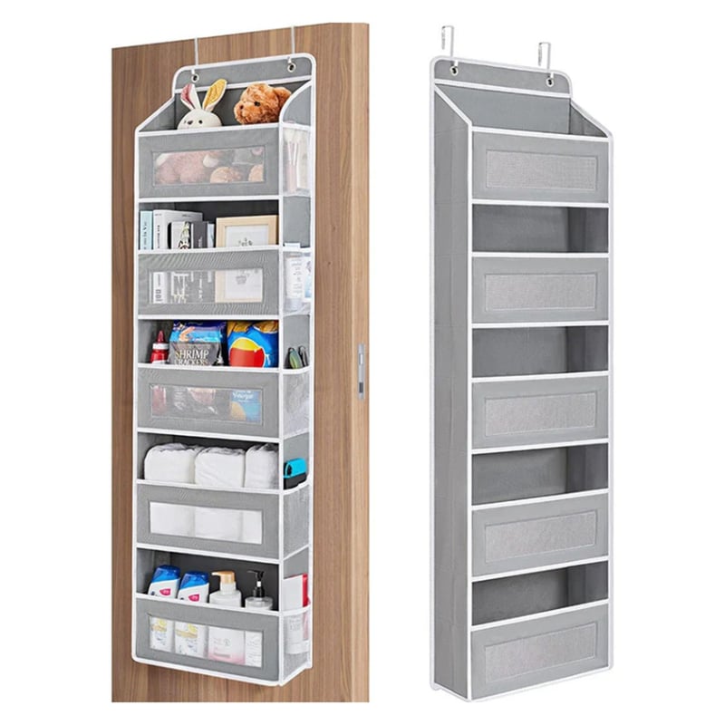 Five Tier Over The Door Organiser with Mesh Pockets