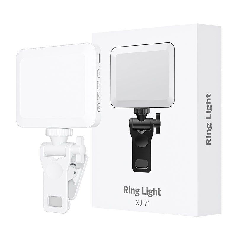 Liora Rechargeable LED Video Conference Light with Adjustable Colour Temperature