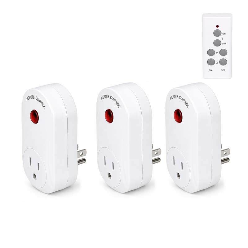 Wireless Remote Control Power Socket with Safety Protection
