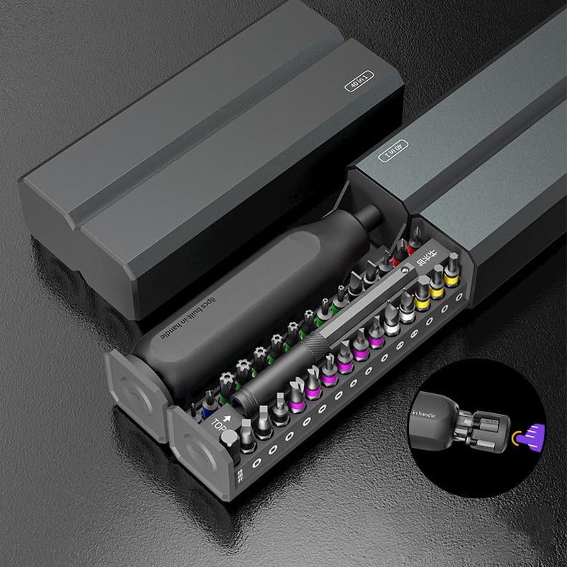 36-Piece Magnetic Precision Screwdriver Set with Storage Case