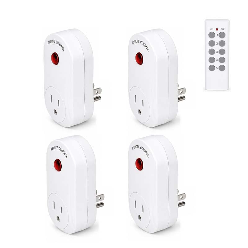 Wireless Remote Control Power Socket with Safety Protection