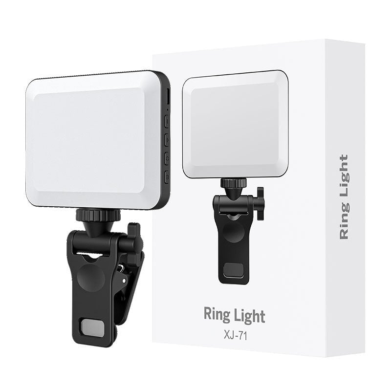 Liora Rechargeable LED Video Conference Light with Adjustable Colour Temperature