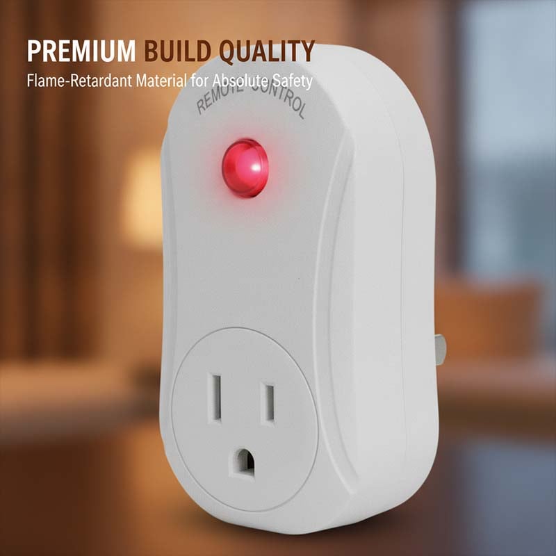 Wireless Remote Control Power Socket with Safety Protection