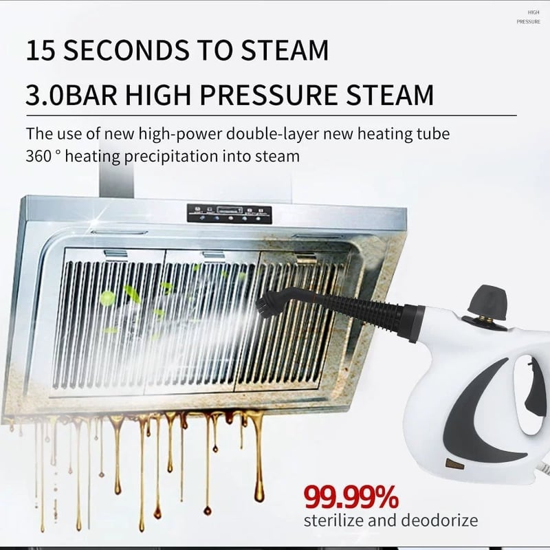 Handheld Steam Disinfection Cleaner with Precision Nozzle