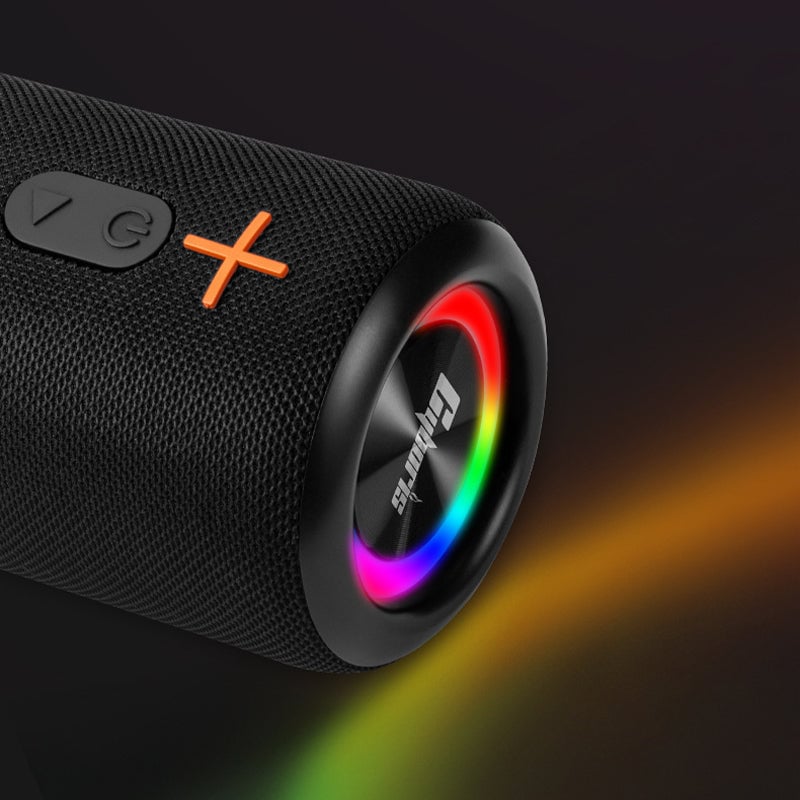 20W TWS Portable Bluetooth Speaker with LED Lights
