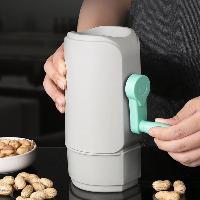 Manual Rotary Nut Sheller with Hand Crank