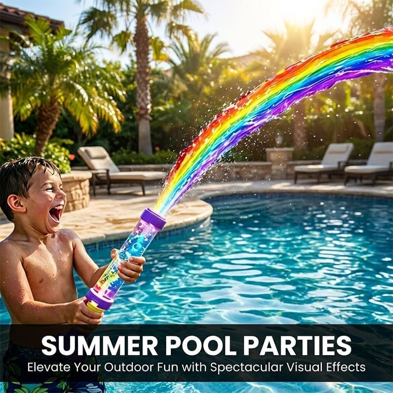 LED Rainbow Water Blaster with Colourful Light Effects
