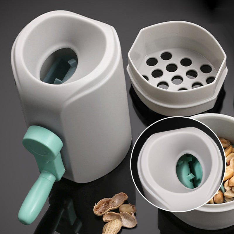 Manual Rotary Nut Sheller with Hand Crank