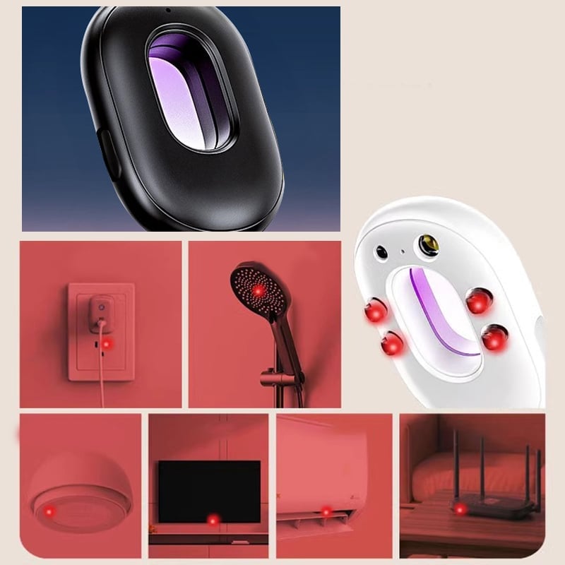 Portable Infrared Hidden Camera Detector with Lens Scanner