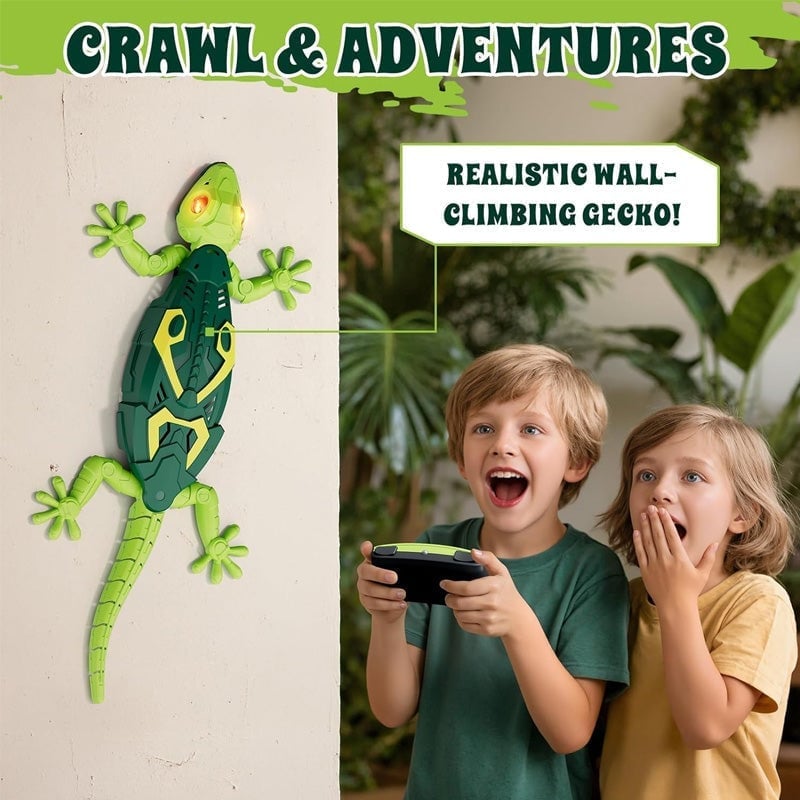 Kinetic Crawling Lizard LED Toy