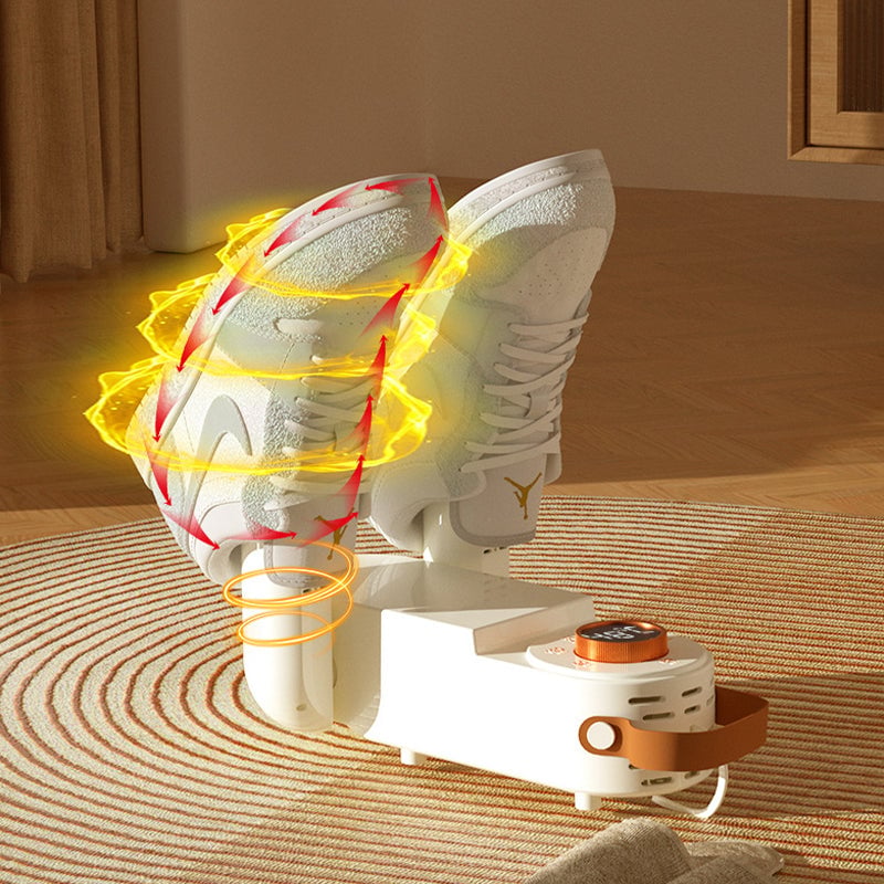 Foldable Electric Shoe Dryer with Warm Air & Timer