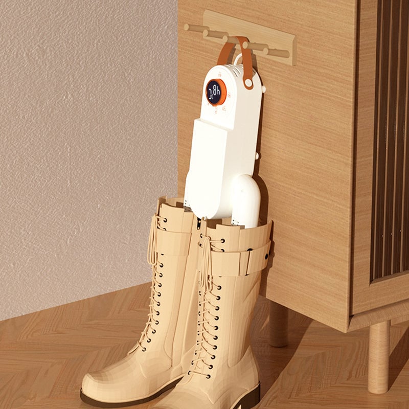 Foldable Electric Shoe Dryer with Warm Air & Timer