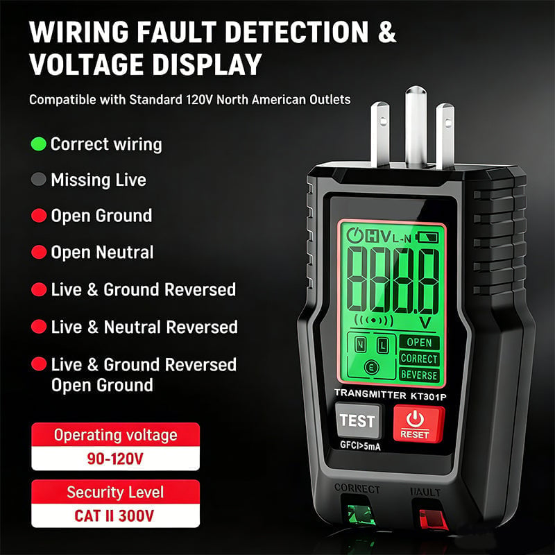 Digital Circuit Breaker Finder & Electrical Tester Kit