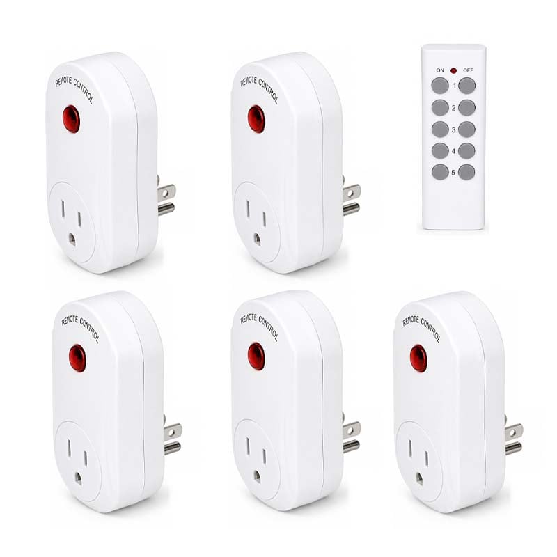 Wireless Remote Control Power Socket with Safety Protection