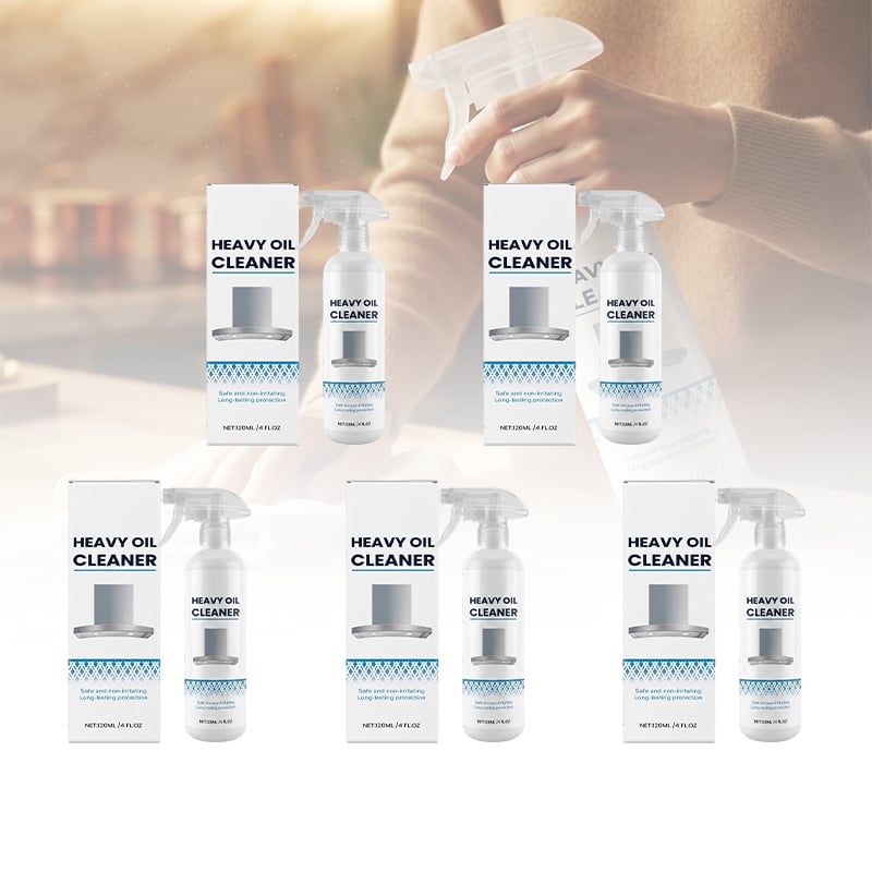 Powerful Deep Penetrating Heavy Oil Cleaner Spray for Kitchen Surfaces