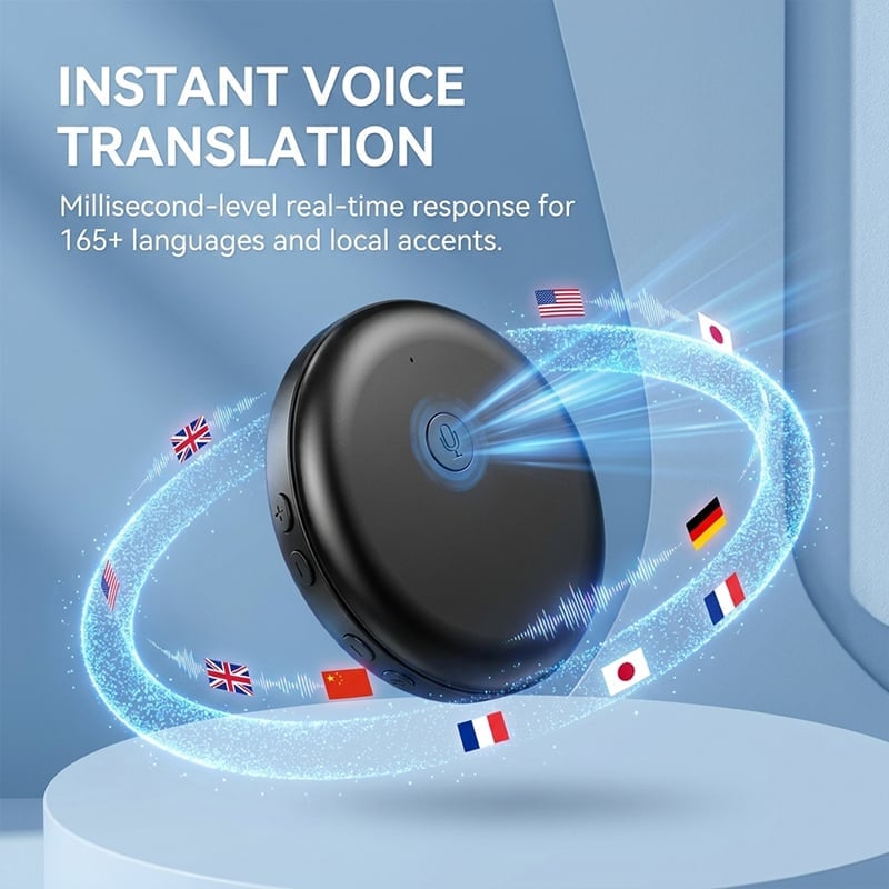 Portable AI Language Translator and Speaking Practice Device