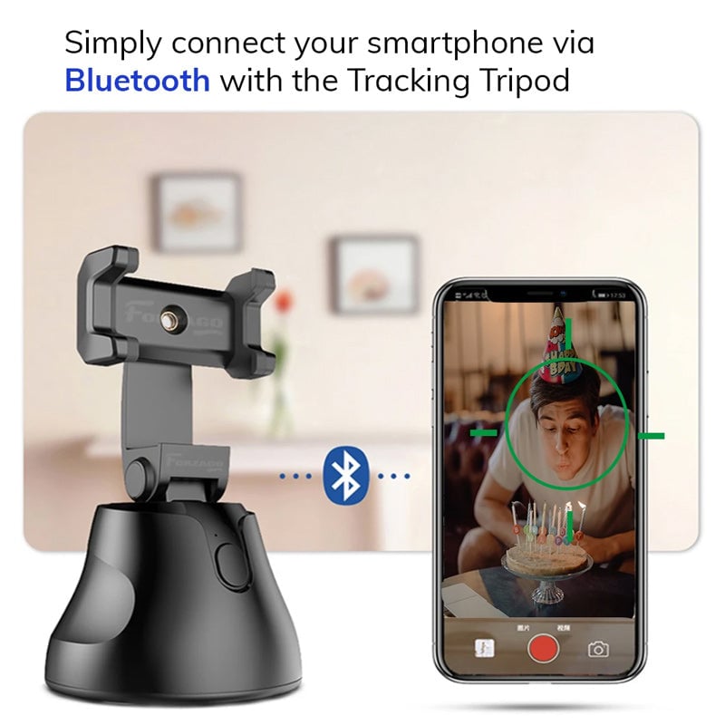 Orvyn 360° Auto Tracking Smartphone Holder with Face Tracking