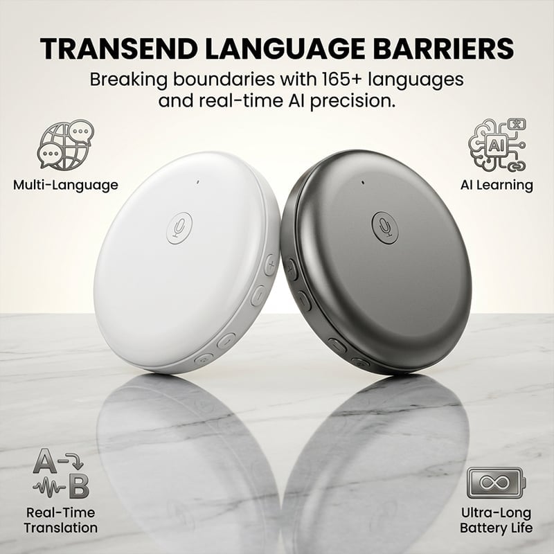 Portable AI Language Translator and Speaking Practice Device