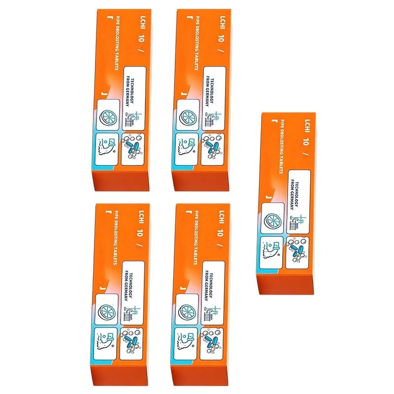 Powerful Pipe Declogging & Cleaning Tablets for Household Drains