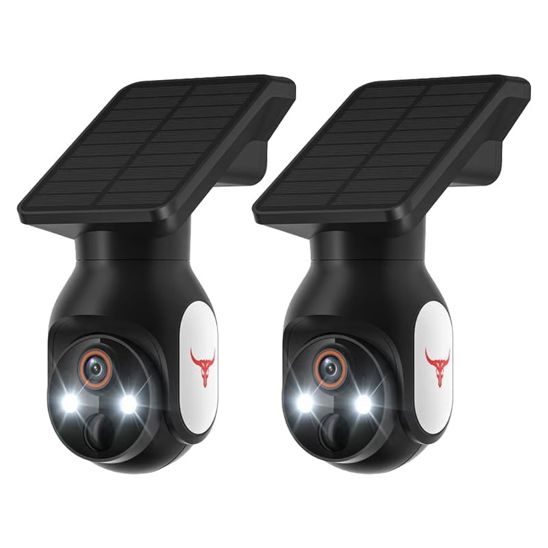 Solar 1080p Smart Security Camera with AI Motion Detection