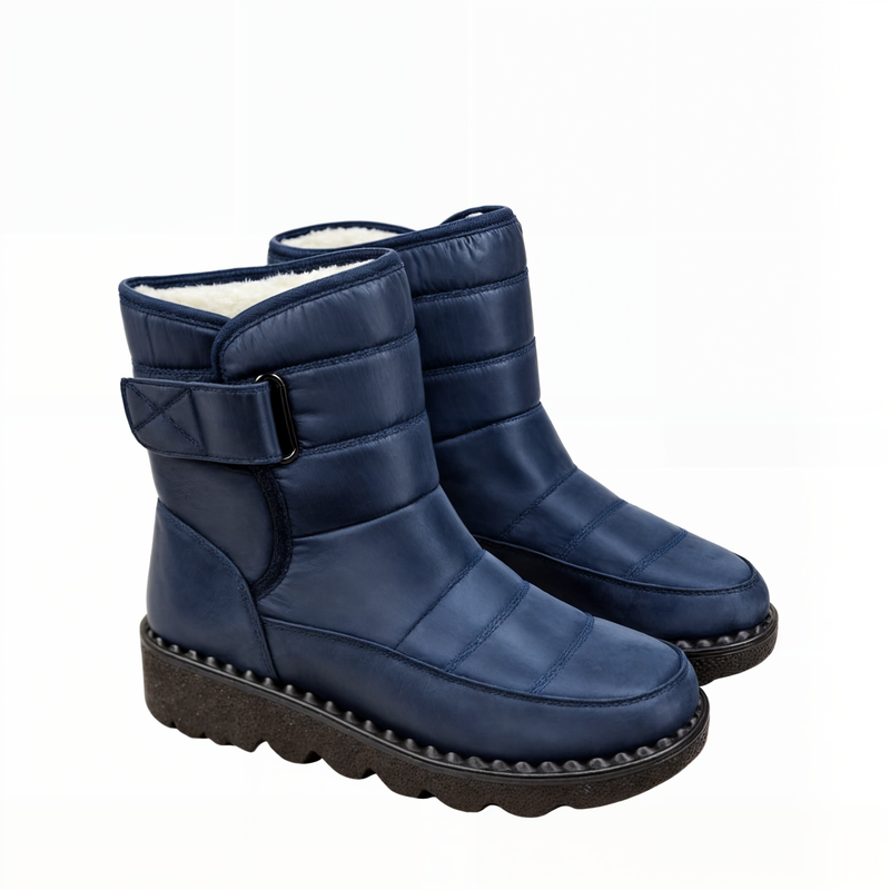 Waterproof Ladies Snow Boots with Non-Slip Sole – Warm Winter Boots for Ice and Snow